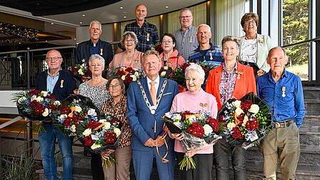 Lintjesregen groepsfoto