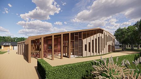 Voorlopig ontwerp dorpshuis de Schulp