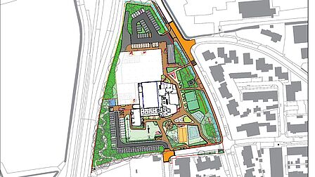 Schetsontwerp openbare ruimte